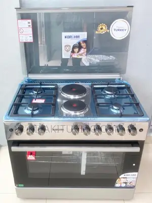 Bruhm Made in Turkey 6 Burner With Oven