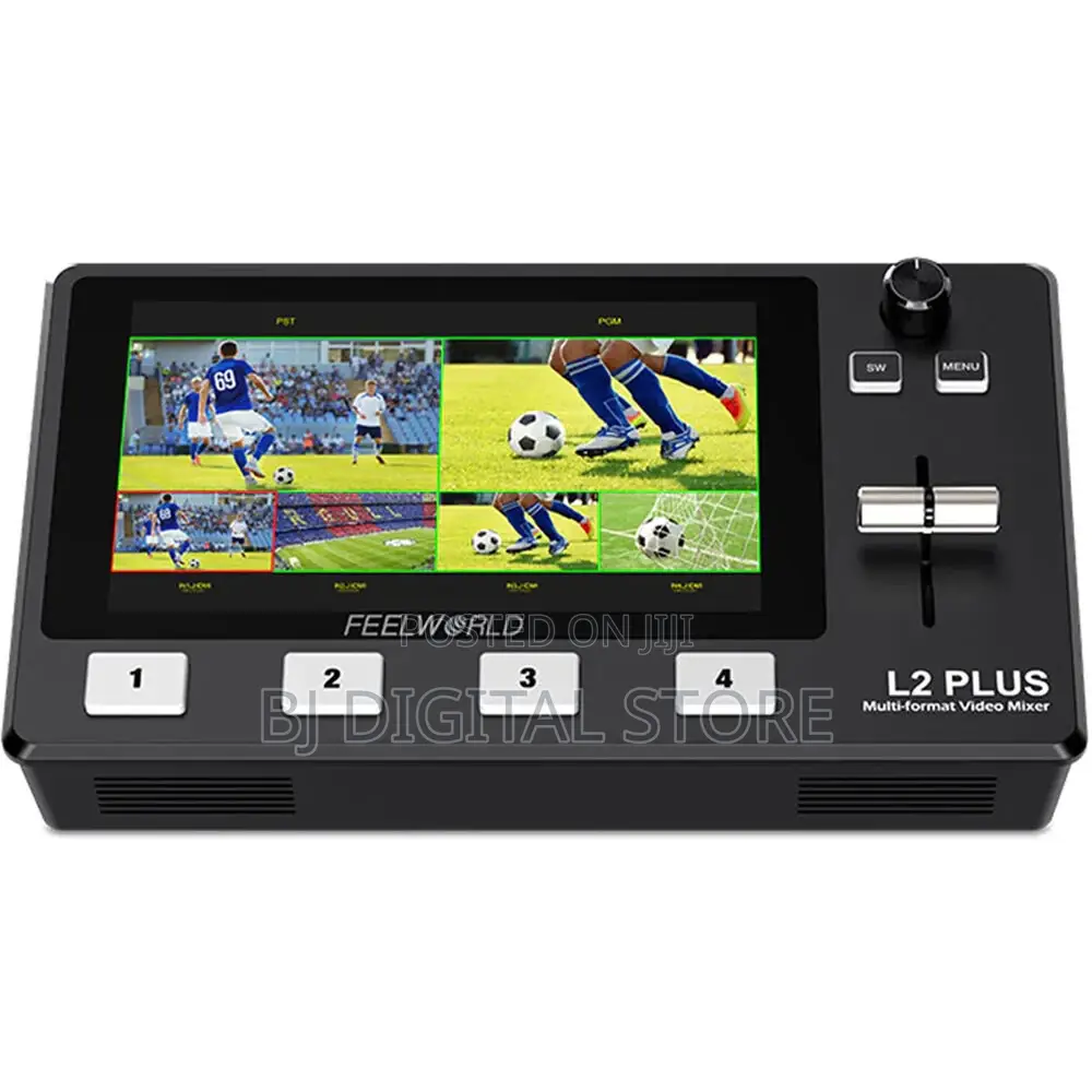Feelworld HDMI Live Stream Switcher With Built-in 5.5" LCD