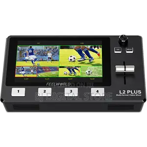 Feelworld HDMI Live Stream Switcher With Built-in 5.5" LCD