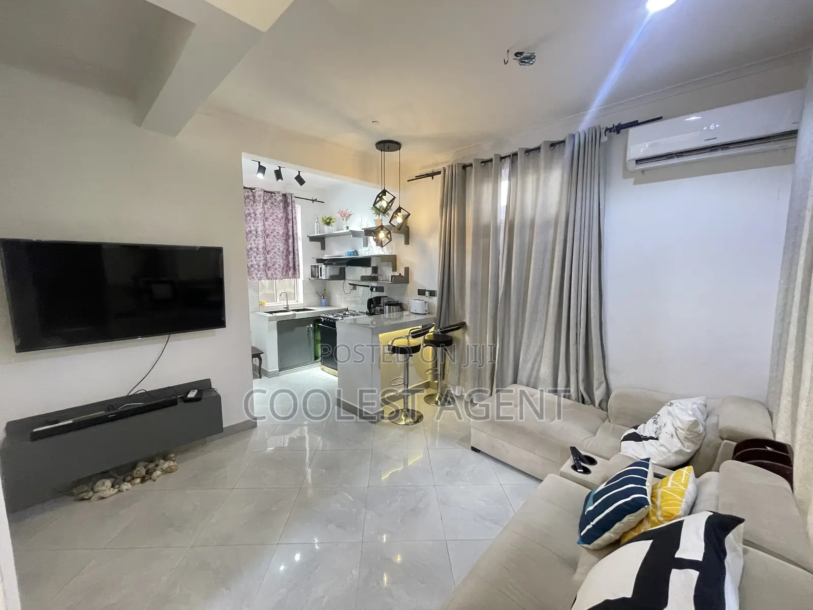 Furnished 2bdrm Villa in Mbezibeach, Kinondoni for rent