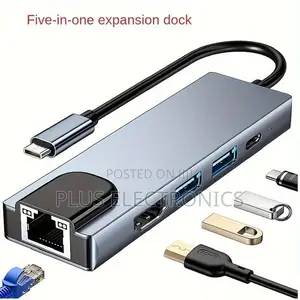 5 in 1 Type-C Docking Station