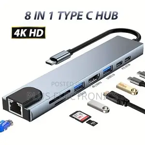8 in 1 Type-C Docking Station