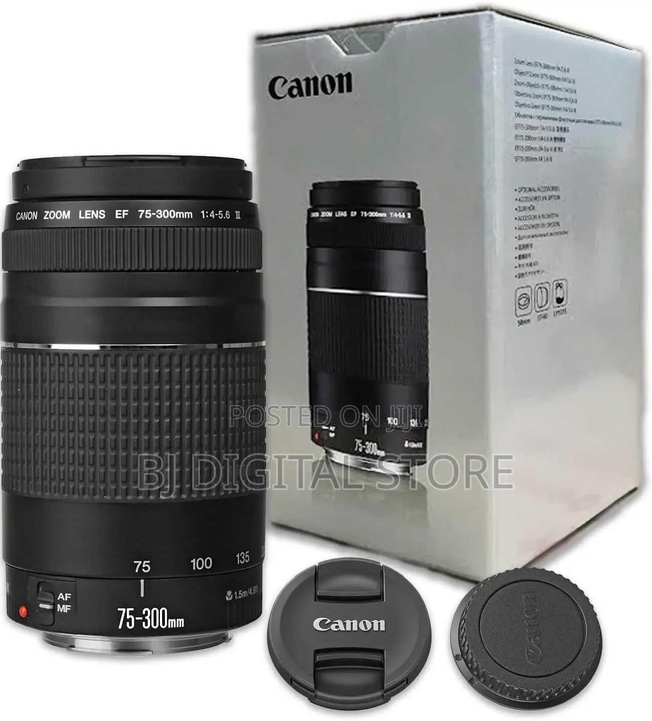 Canon EF 75-300mm F/4-5.6 III Lens