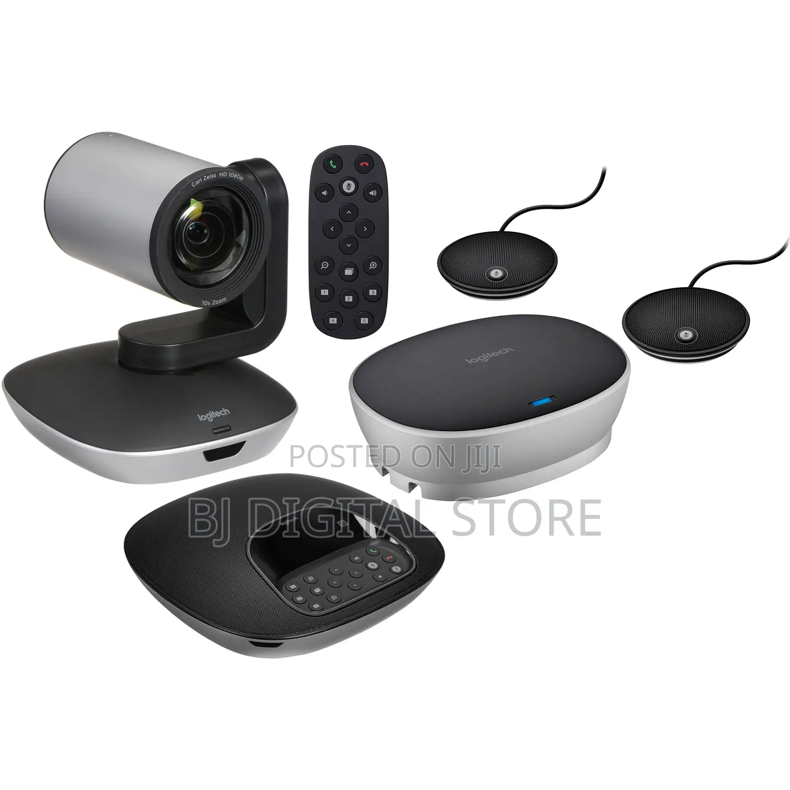Logitech GROUP Video Conferencing System With Expansion Mics