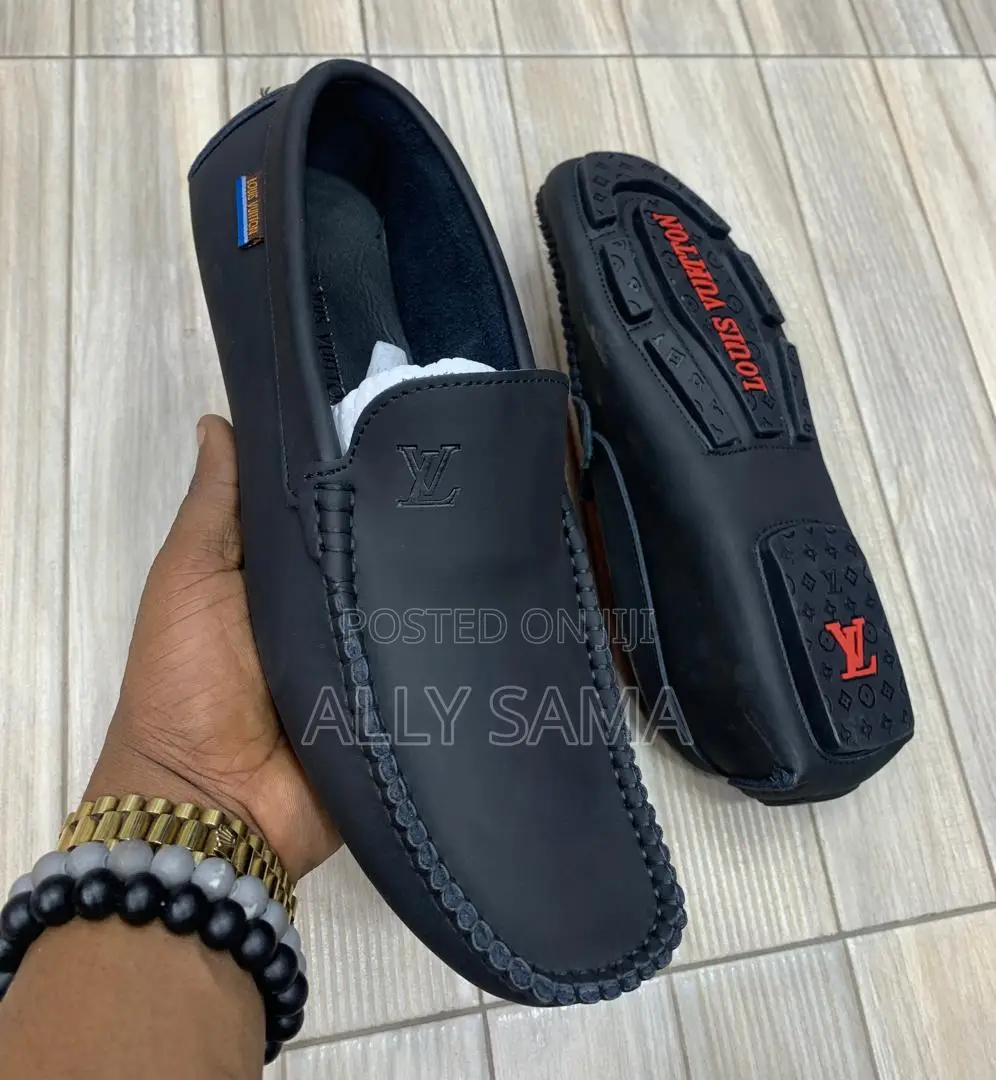 Mens Loafers Black Full Louis Vuitton