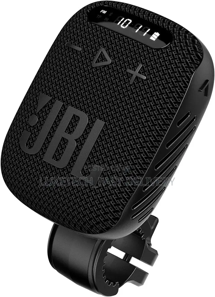 JBL Wind 3 Portable Speaker With Handle Bar Mount
