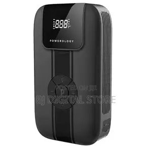 Powerology Jump Starter With Air Compressor, Powerbank, LED