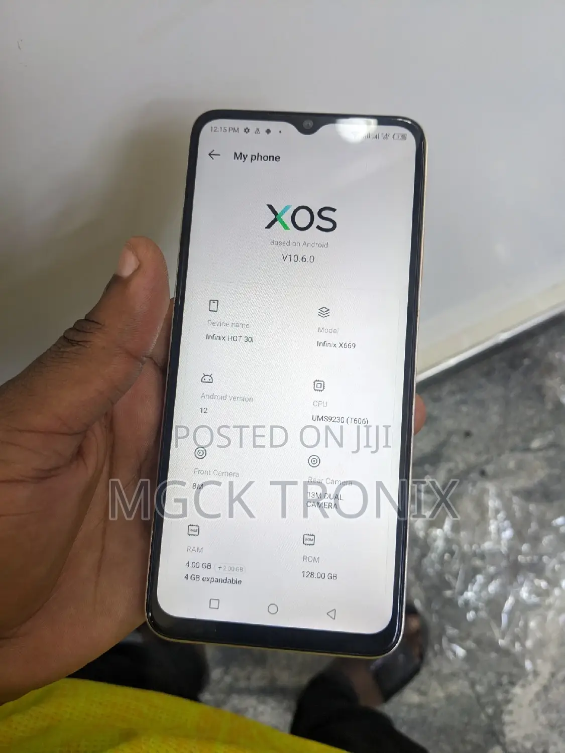 Infinix Hot 30i 128 GB Orange