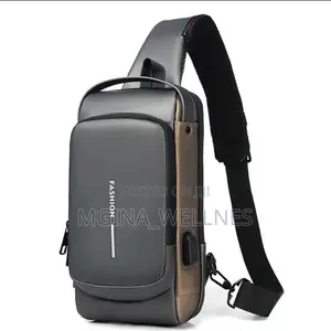Fabric Crossbag With Security Lock