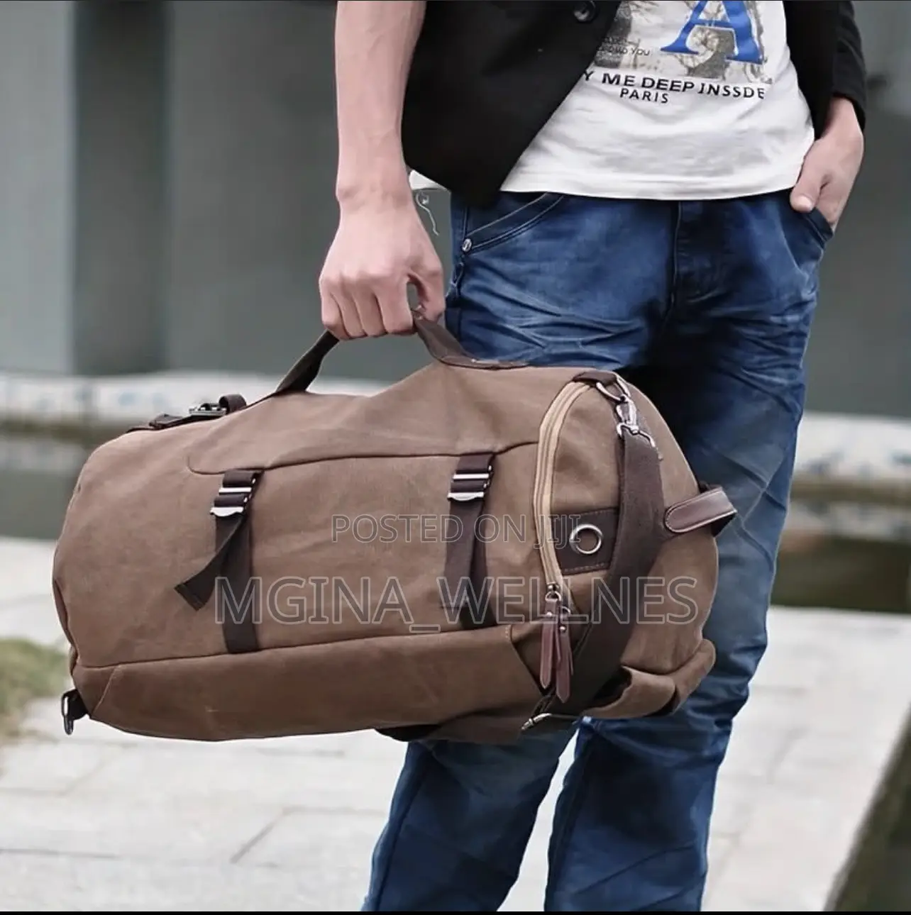 Travel and Hiking Backpack/Duffle Bag With Laptop Compartmen