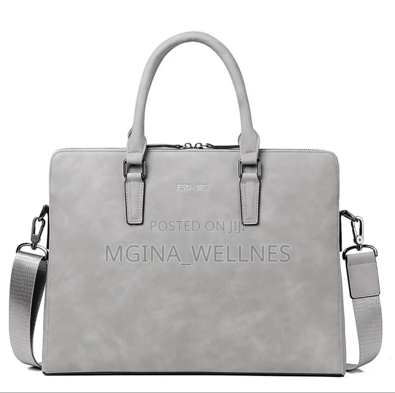 Genuine Leather Handbag for Laptop