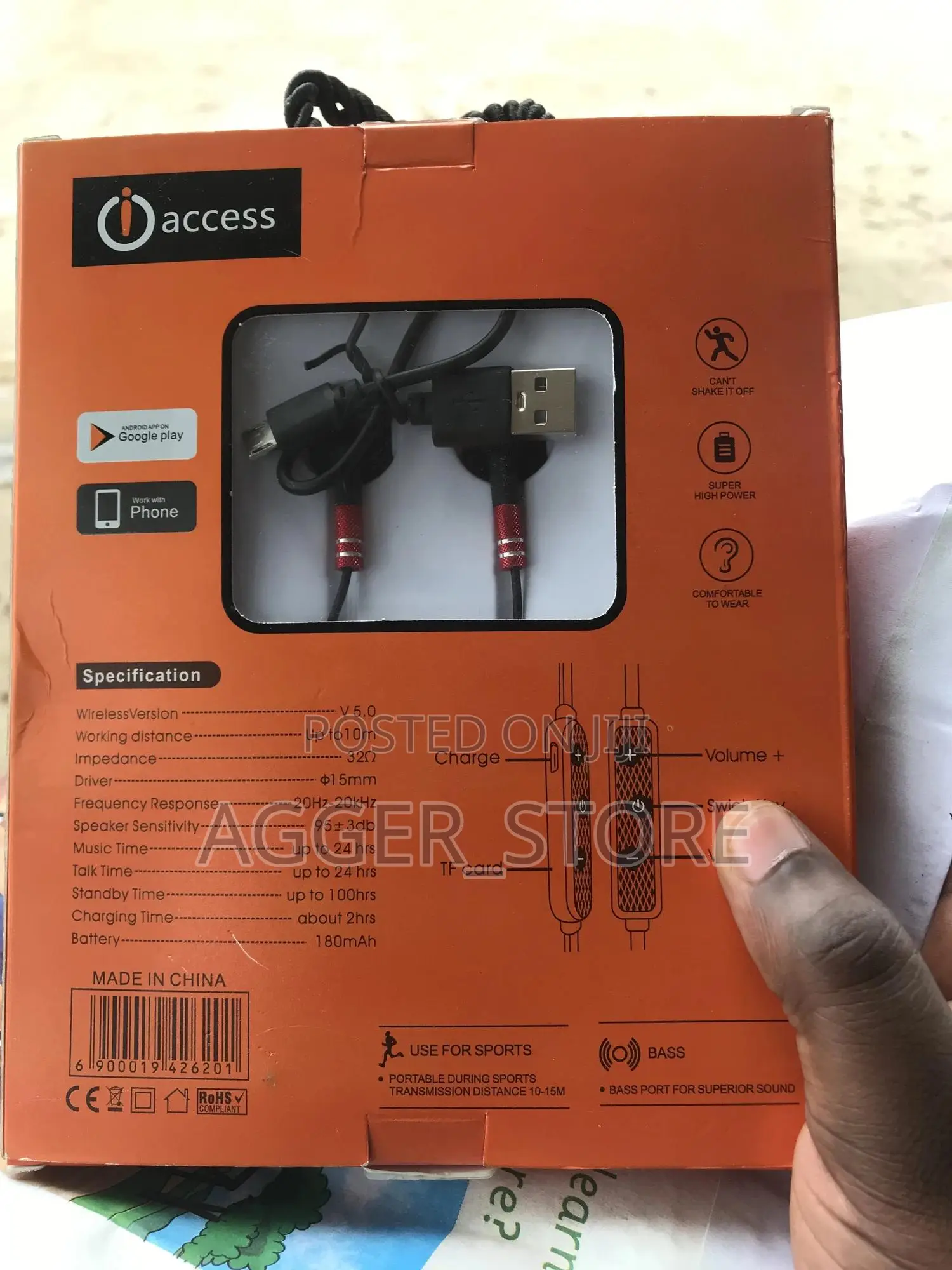 I-Access Neckband Original Headphone