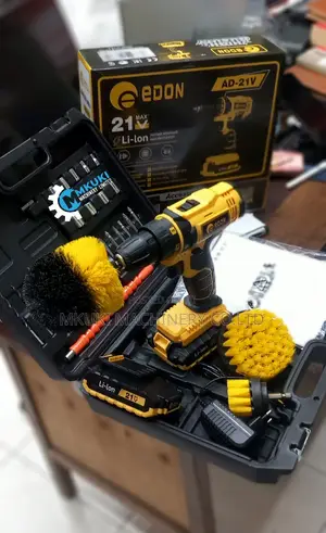 Washing Brush Set + Cordless Drill