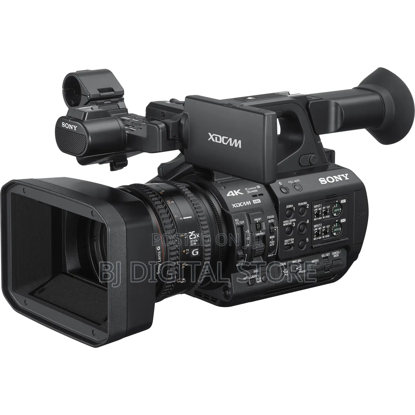 Sony PXW-Z190 3-Cmos 1/3" Sensor XDCAM Camcorder