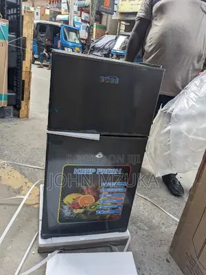Fridge Aina Ya Boss Liter 98 Milango Miwili, Ina Warranty