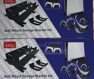 Wall Mount Storage Bracket Set