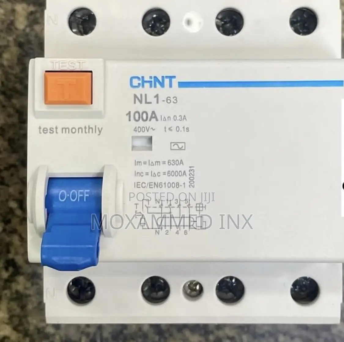 Circuit Breaker 3phase 100A
