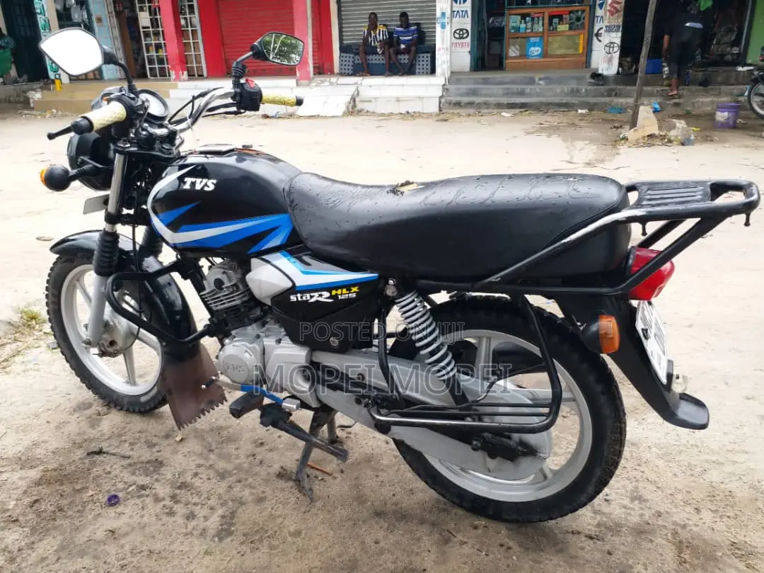 TVS HLX 125 2022 Black