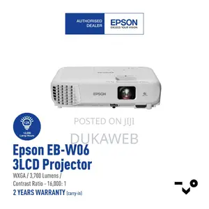 EPSON Projector 3700 Lumens
