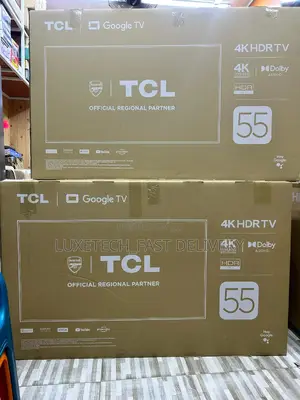 TCL Smart Android TV 55 Inches Uhd Resolution