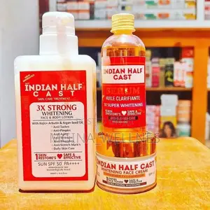 Indian Half Cast 3x Strong Whitenig Lotion ,Cream Serum