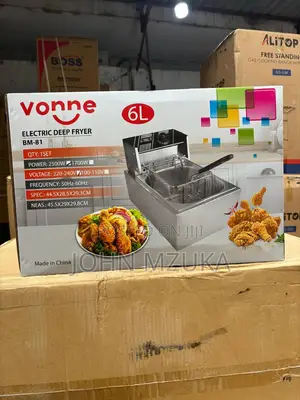 Vonne Deep Fryer 6 Liters , Cheap Price Yaani 130,000