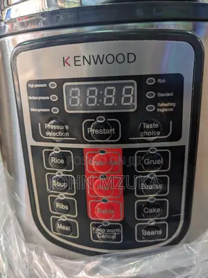 Pressure Cooker Ya Kennywood, Imara Na Size Kubwa Liter 6,