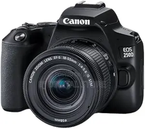 Canon EOS 250 DSLR Camera With 18-135mm Lens