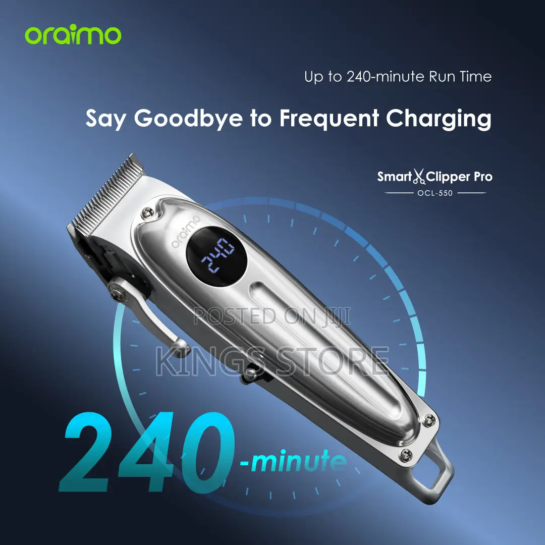Oraimo Smart Clipper Pro Professional Hair Clipper