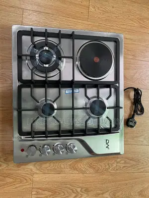 Digiwave 3 Gas + 1 Electric Hotplate Steel Body