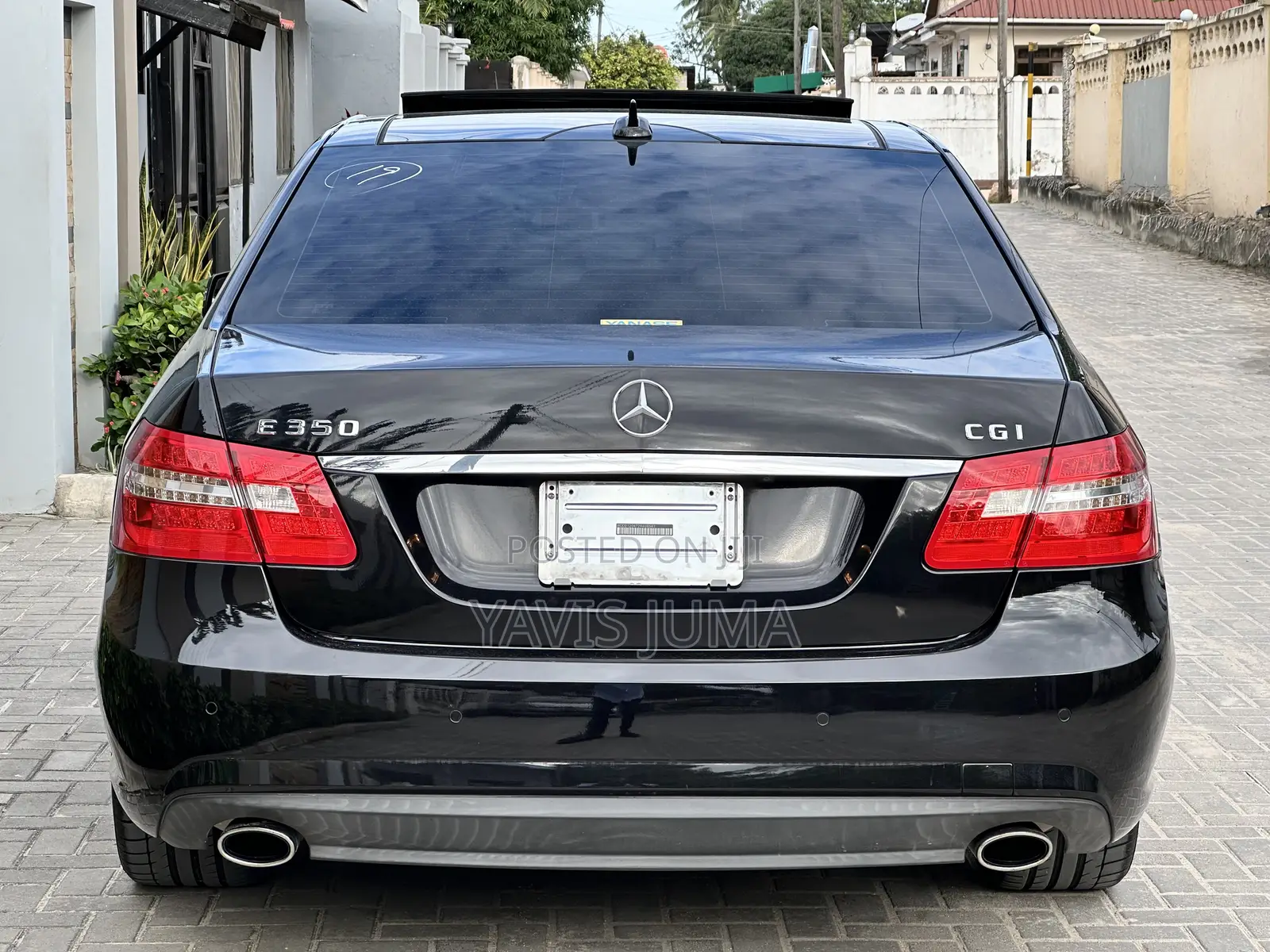 Mercedes-Benz E350 2012 Black