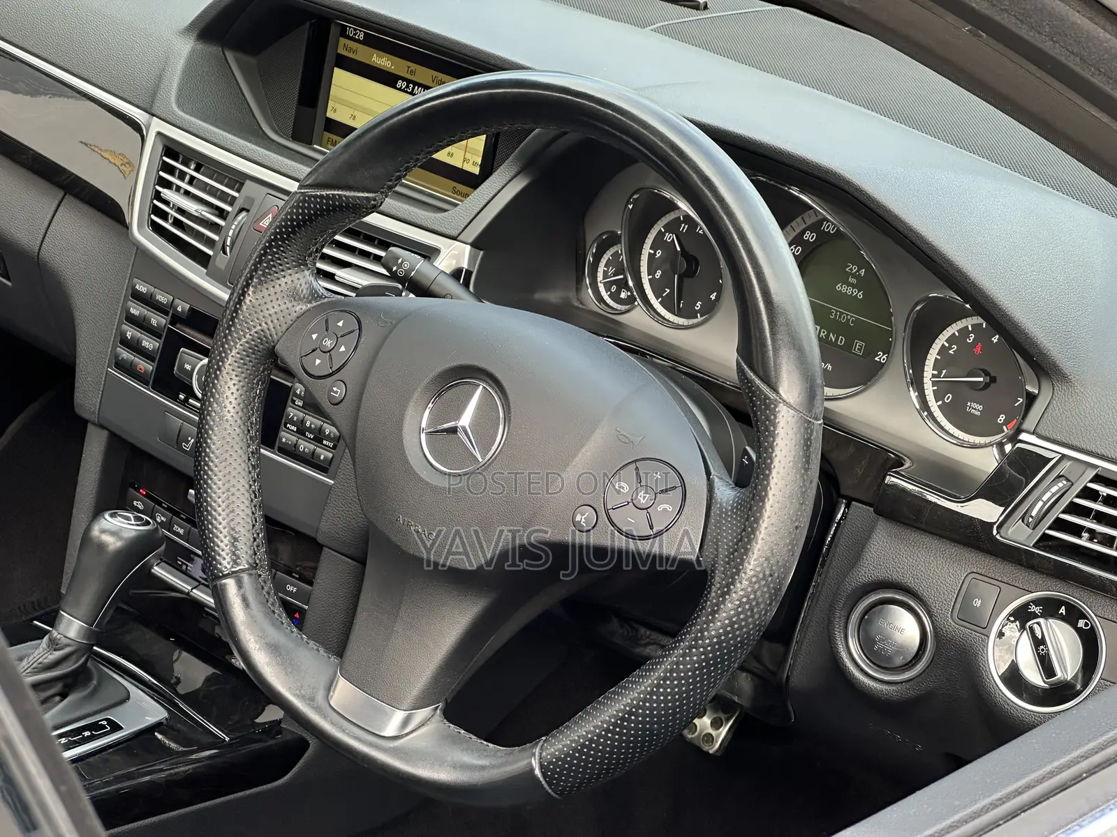 Mercedes-Benz E350 2012 Black
