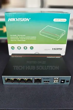 4 Channel Hikvision Envr With 1 TB SSD