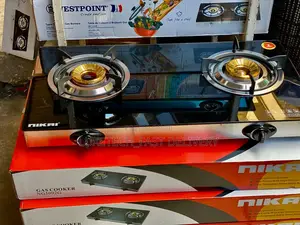 Nikai Gas Stove 2 High-Efficiency Burners