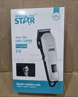 Winning Star Rechargeable Hair Clipper (St - 5605H) 5W
