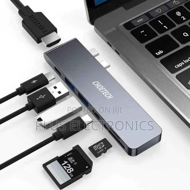  Type-C 7 in 1 Docking Station Support