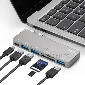  Type-C 7 in 1 Docking Station Support