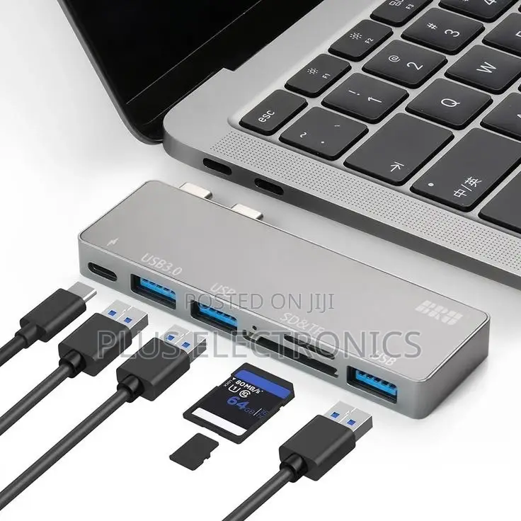  Type-C 7 in 1 Docking Station Support
