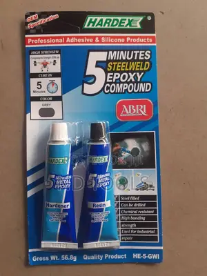 Hardex He5 5 Minutes Steelweld Epoxy