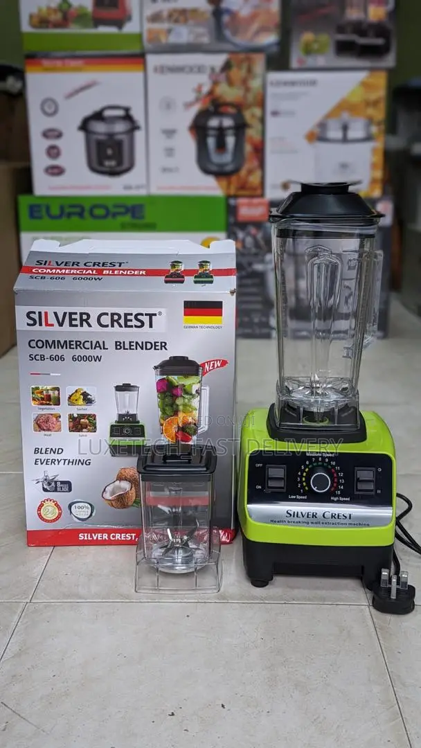 Silvercrest 2l Commercial Blender 2 in 1 Heavy Duty
