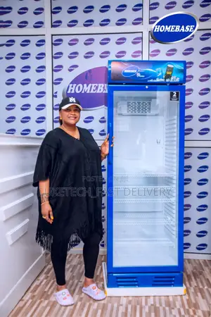 Homebase Showcase Fridge 450L