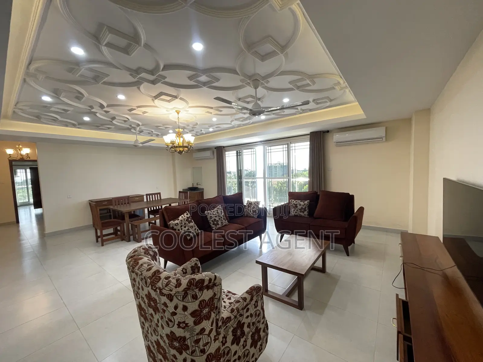 Furnished 3bdrm Apartment in Masaki, Kinondoni for rent
