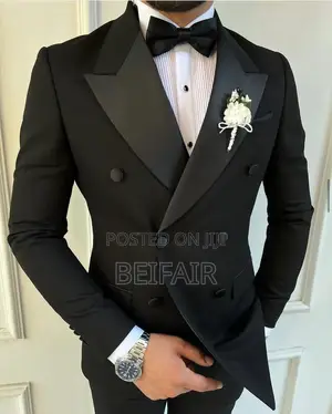 Suti Za Kiume | Men's Suits | Black Suit