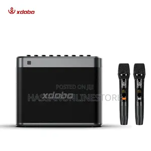 XDOBO TUNER Portable Bluetooth Karaoke Speaker With 2 Mics
