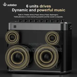 XDOBO TUNER Portable Bluetooth Karaoke Speaker With 2 Mics