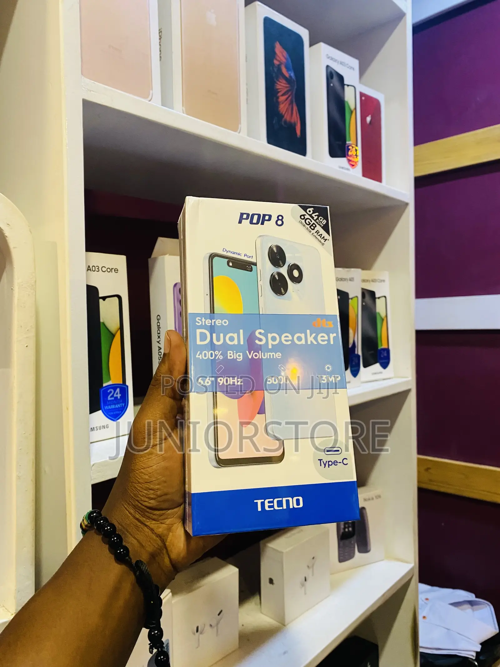 New Tecno Pop 7 64 GB Black