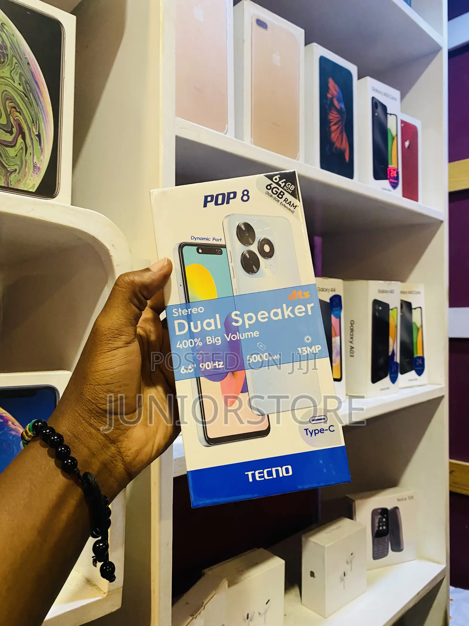 New Tecno Pop 7 64 GB Black