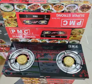 PMC Gas Stove 2 Burners | Jiko LA Gas Kioo | Gas Cooker