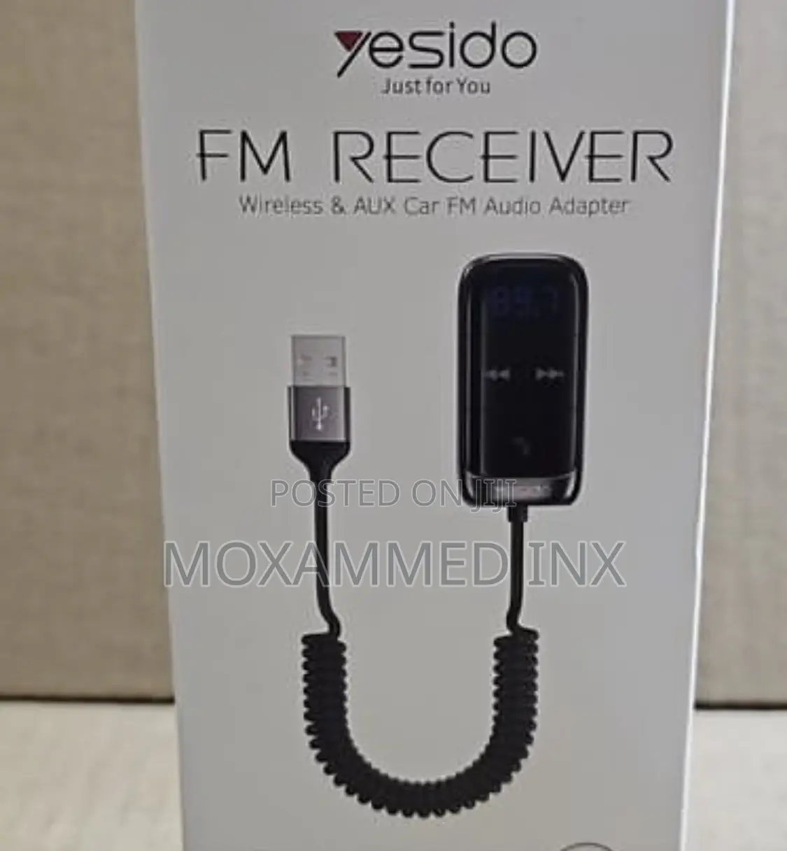 Brand Yesido YAU32 Bluetooth Wireless and Auxiliary Car FM