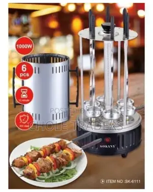 Sokany Electric Skewers (Vertical Grill) Jiko La Mishikaki